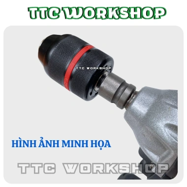 Đầu kẹp mũi khoan autolock 13mm - Phù hợp máy khoan pin - Giá 79.000 VND 4