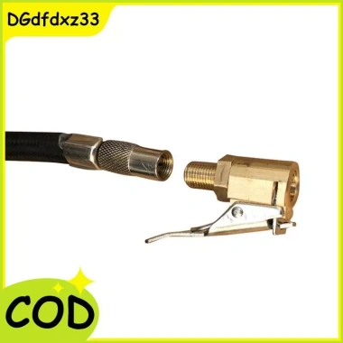 Đầu kẹp van lốp 8mm, đầu nối vòi lốp, chuyển đổi bơm cao áp cho xe hơi, xe máy - đầu ren ngoài, giá ưu đãi 55.130 VND