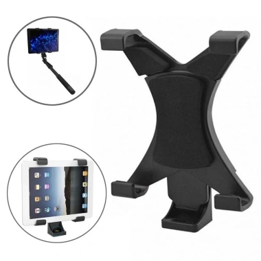 Đầu kẹp X cho iPad – Giá đỡ tripod livestream, chụp ảnh, quay phim, xem phim, chỉ 35.000đ