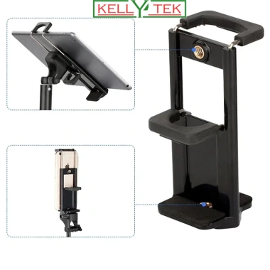 Đầu kẹp X cho iPad – Giá đỡ tripod livestream, chụp ảnh, quay phim, xem phim, chỉ 35.000đ