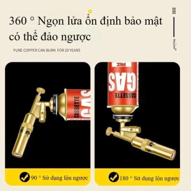Đầu Khò Ga Mini PVN72.850 - An Toàn, Chống Bỏng, Chất Lượng Cao, Giá 54.699₫ 5