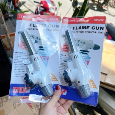 Đầu Khò Gas Mini Cầm Tay Tự Động Đánh Lửa Flame Gun Nhập khẩu Cao Cấp Giá 29.700 VND