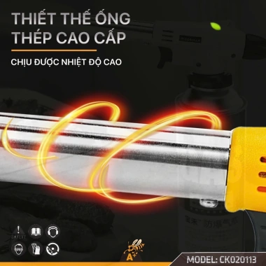 Đầu Khò Gas Mini Cao Cấp Cầm Tay COROLLA Tự Động Đánh Lửa 1.300°C CK20.113 2 Đầu Khò Gas Mini Cao Cấp Cầm Tay COROLLA Tự Động Đánh Lửa 1.300°C CK20.113 2