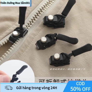 Đầu Khóa Kéo Đa Dụng Thay Thế - Sửa Khóa Áo Khoác, Vali, Váy Nhanh, Giá 12.000 VND