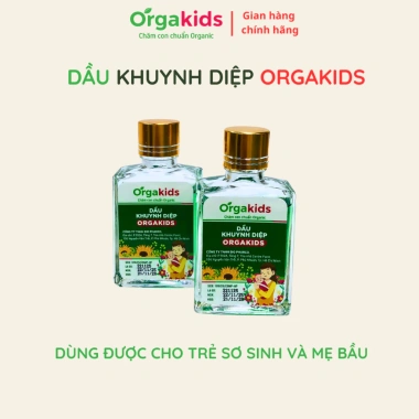 Dầu Khuynh Diệp Orgakids 25ml - Vitamin E, Tinh Dầu Hướng Dương, Giá 86.000₫ 2