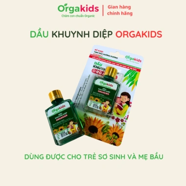 Dầu Khuynh Diệp Orgakids 25ml - Vitamin E, Tinh Dầu Hướng Dương, Giá 86.000₫ 3