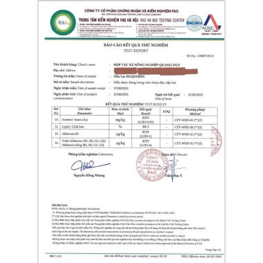 Dầu Lạc Nguyên Chất 1L Kiểm định, Chứng nhận OCOP, Giá chỉ 149.000 VNĐ 5