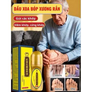 Dầu lăn xương rắn ngủ độc vàng giảm đau xương khớp, tăng lưu thông máu - 55k 2