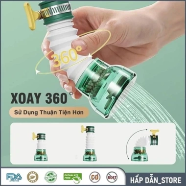 Đầu Lọc Nước BESTPOOL 360 độ Tăng Áp Lực, Lọc Cặn Bẩn Tại Vòi - Giá 13.500 VND 4