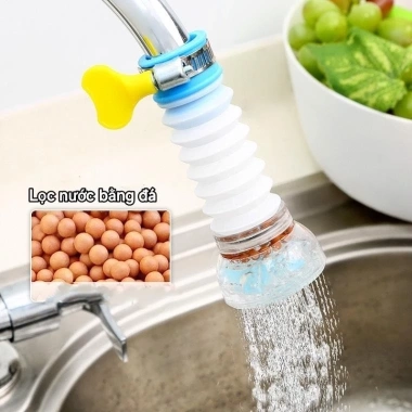 Đầu lọc nước tại vòi chống bắn, xoay 360°, lọc trực tiếp, kéo dài, giá 12.986₫ 4 Đầu lọc nước tại vòi chống bắn, xoay 360°, lọc trực tiếp, kéo dài, giá 12.986₫ 4