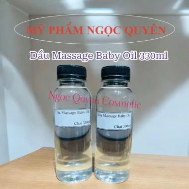Dầu Massage Baby Oil 330ml Dầu Trắng An Toàn Cho Bé, Dưỡng Da Nhẹ Nhàng, Giá 40.000