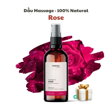 Dầu Massage Body Hermione Natural Life 100ml - Mát Xa Thư Giãn, Dưỡng Da Tự Nhiên, 57.999 VND