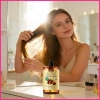 Dầu massage hữu cơ 473ml không tinh chế Dưỡng ẩm đa năng cho tóc da mặt móng tay da đầu buraivn 9
