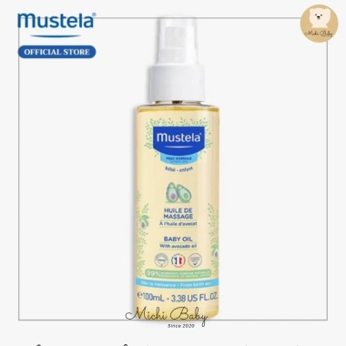 Dầu Massage Mustela Baby Oil 100ml cho Trẻ Sơ Sinh - 99% Tự Nhiên, Giá 398.000 VND 5 Dầu Massage Mustela Baby Oil 100ml cho Trẻ Sơ Sinh - 99% Tự Nhiên, Giá 398.000 VND 5