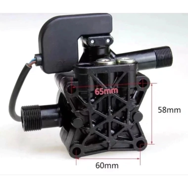 Đầu máy bơm rửa xe mini kèm rơ le điện - Giá 70.000₫, công suất mạnh, lắp nhanh 5