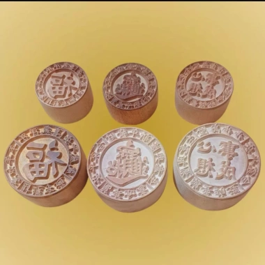 Đấu Mộc Gỗ HCM - Dấu Bánh Tổ, Bánh Bao, Bánh Pía, Giá 179.000, Sang trọng