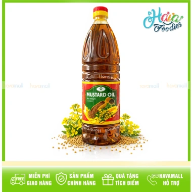 Dầu Mù Tạt Fortune Kachi Ghani 1.000ml Giá giảm 18% Chỉ 238.000đ Dầu ăn chất lượng
