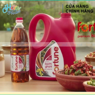 Dầu Mù Tạt Fortune Kachi Ghani 1.000ml Giá giảm 18% Chỉ 238.000đ Dầu ăn chất lượng