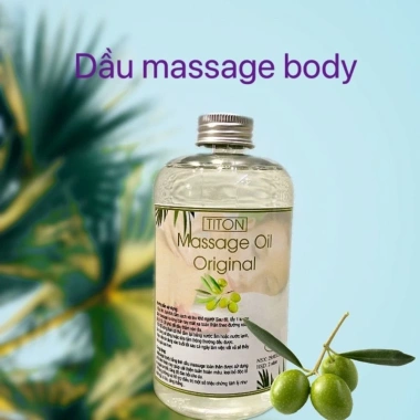 Dầu nền massage body 500ml kèm vòi nhấn - Giá ưu đãi 44.000₫ (giá gốc 55.880₫)