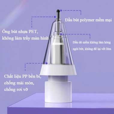 Đầu ngòi bút thay thế Apple Pencil Pro, Pencil 1 & 2 – Chống trượt, giảm ồn, không trầy màn hình – 66.800₫ 4