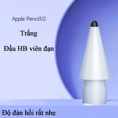 Đầu ngòi bút thay thế Apple Pencil Pro, Pencil 1 & 2 – Chống trượt, giảm ồn, không trầy màn hình – 66.800₫ 9