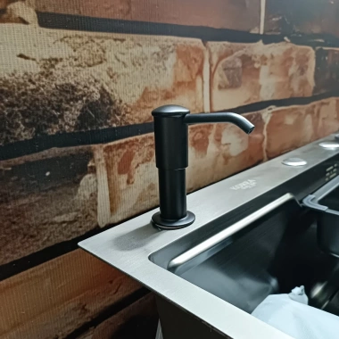 Đầu Nhấn Xà Phòng & Vòi Hút Dầu Rửa Bát - Bộ Gắn Chậu Rửa Chén, Tiết Kiệm Nước, Giá Ưu Đãi 55.000₫