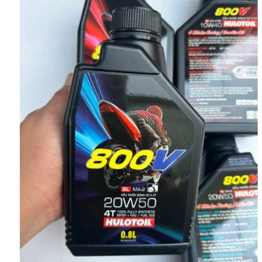 Dầu nhớt HULOTOIL 800V 0,8L PTXM97 cho xe số và tay ga - Chất lượng cao, giá 61.500₫