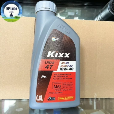 Dầu nhớt Kixx Ultra 10W40 tổng hợp cao cấp cho xe số - Giá ưu đãi 115.000 VND