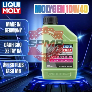 Dầu nhớt xe tay ga Liqui Moly Molygen 4T 10W40 800ml-1L chính hãng - Giá ưu đãi 259.000 2