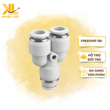 Đầu Nối 3 Đầu Ống Chữ Y Khí Nén STNC YPY - Giá ưu đãi 23.000₫, lắp ráp nhanh 2 Đầu Nối 3 Đầu Ống Chữ Y Khí Nén STNC YPY - Giá ưu đãi 23.000₫, lắp ráp nhanh 2