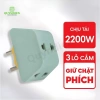 Đầu Nối Chia Điện 3 Cửa P11 P12 Gọn Nhẹ Chịu Nhiệt Tải 2.200W Linh Kiện Quỳnh Diễn 43.890 VND 10