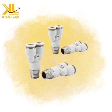 Đầu Nối Chữ Y 2 Đầu Nhấn Ống + 1 Đầu Ren Ngoài - Nối Nhanh Ngã Ba, Phi 4‑12, Giá 26.450₫ 4 Đầu Nối Chữ Y 2 Đầu Nhấn Ống + 1 Đầu Ren Ngoài - Nối Nhanh Ngã Ba, Phi 4‑12, Giá 26.450₫ 4
