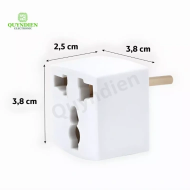 Đầu Nối Đa Năng 1.200W P6A P7 Chống Tuột Phích, Chịu Nhiệt - Giá ưu đãi 25.270 VND 3