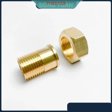 Đầu Nối Đồng Hồ Nước DN15 Phụ Kiện Rắc Co Giá chỉ 60.000 Tiết kiệm Độ bền cao