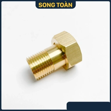 Đầu Nối Đồng Hồ Nước DN15 Phụ Kiện Rắc Co Giá chỉ 60.000 Tiết kiệm Độ bền cao