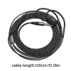 Đầu nối góc 78mm cho tai nghe, cáp thay thế 2 pin, cáp 3.5mm, chất lượng cao, lắp nhanh 2