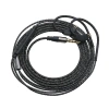 Đầu nối góc 78mm cho tai nghe, cáp thay thế 2 pin, cáp 3.5mm, chất lượng cao, lắp nhanh 7