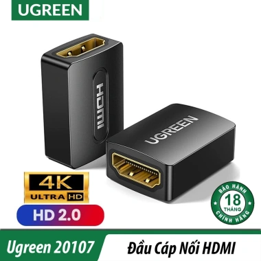 Đầu nối HDMI Ugreen 20.107 90.592 HD159 cao cấp HD 2.1 4K/8K 60Hz 48Gbps eARC 3D Giá chỉ 54.999 VND 5 Đầu nối HDMI Ugreen 20.107 90.592 HD159 cao cấp HD 2.1 4K/8K 60Hz 48Gbps eARC 3D Giá chỉ 54.999 VND 5