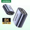 Đầu nối HDMI Ugreen 20.107 90.592 HD159 cao cấp HD 2.1 4K/8K 60Hz 48Gbps eARC 3D Giá chỉ 54.999 VND 6