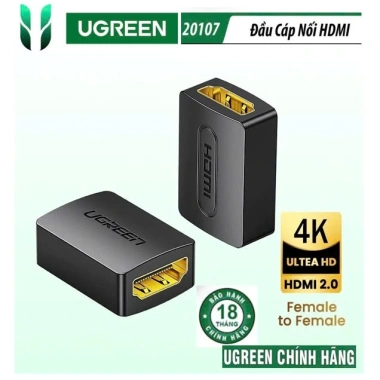Đầu nối HDMI Ugreen 20.107 90.592 HD159 cao cấp HD 2.1 4K/8K 60Hz 48Gbps eARC 3D Giá chỉ 54.999 VND 8 Đầu nối HDMI Ugreen 20.107 90.592 HD159 cao cấp HD 2.1 4K/8K 60Hz 48Gbps eARC 3D Giá chỉ 54.999 VND 8
