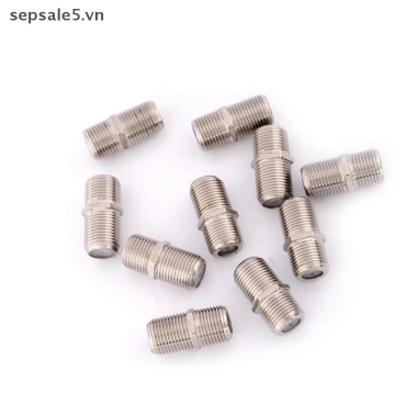 Đầu Nối Hợp Kim Nhôm 10 Cực - Bộ Chuyển Đổi Khớp Nối Phích Cắm F HD TV Cáp Đồng Trục - Giá Ưu Đãi 43.428 VND 2