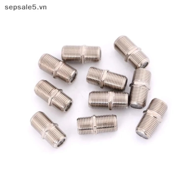Đầu Nối Hợp Kim Nhôm 10 Cực - Bộ Chuyển Đổi Khớp Nối Phích Cắm F HD TV Cáp Đồng Trục - Giá Ưu Đãi 43.428 VND 3