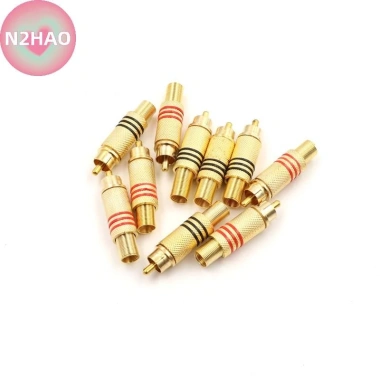 Đầu nối Jack Video N2hao 10 chiếc Hàn, màu vàng‑đỏ‑đen, giảm 18% chỉ 82.610₫ 5 Đầu nối Jack Video N2hao 10 chiếc Hàn, màu vàng‑đỏ‑đen, giảm 18% chỉ 82.610₫ 5