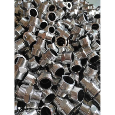 Đầu nối ren trong ngoài inox 23 loại - Kép inox, inox 21/27/34, giảm giá chỉ 15.500đ