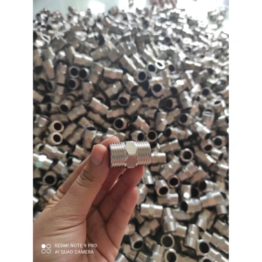 Đầu nối ren trong ngoài inox 23 loại - Kép inox, inox 21/27/34, giảm giá chỉ 15.500đ