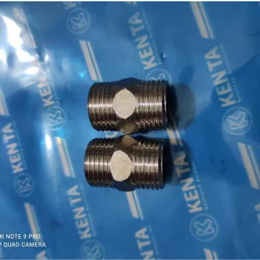 Đầu nối ren trong ngoài inox 23 loại - Kép inox, inox 21/27/34, giảm giá chỉ 15.500đ