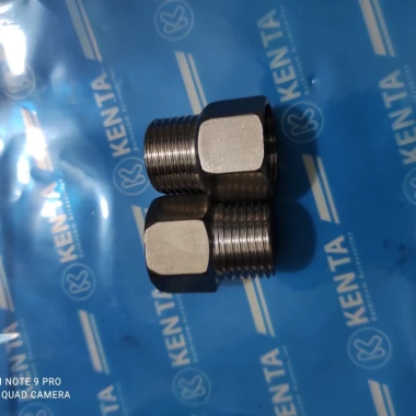 Đầu nối ren trong ngoài inox 23 loại - Kép inox, inox 21/27/34, giảm giá chỉ 15.500đ