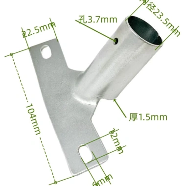 Đầu Nối Thép Khớp Nối Không Rỉ - Phụ Kiện Cây Lau Nhà Bàn Chải và Chà Cọ, Giá 11.000₫