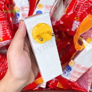 Đầu nối thông minh 5 cửa P25 trắng cổ xoay tiện lợi, lắp nhanh – Giá ưu đãi 43.500đ 8