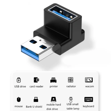 Đầu nối USB Ador 3.0 90 độ dọc Trái phải Lên xuống - Bộ chuyển góc cạnh 41.689₫ 9 Đầu nối USB Ador 3.0 90 độ dọc Trái phải Lên xuống - Bộ chuyển góc cạnh 41.689₫ 9
